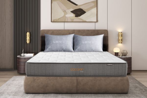 Nệm lò xo túi COCOON Grey